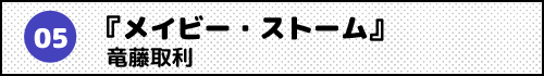 『メイビー・ストーム』竜藤取利